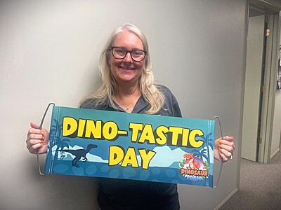 Dinosaur Hand Held Banner (10 Pack) Dinosaur Hand Held Banner (10 Pack)