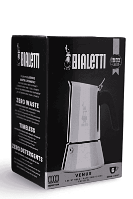 Bialetti Moka Pot Venus Silver