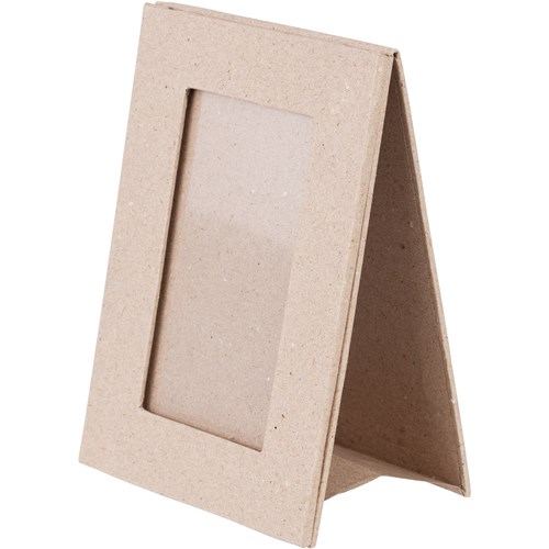 Zart Photo Frame Papier Mache Brown Pack  of 5