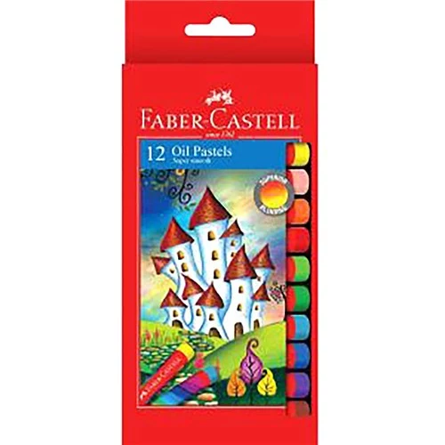 Faber Castell Oil Pastels Pack of 12