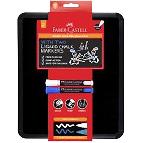 Faber-Castell Double Sided Balckboard Set
