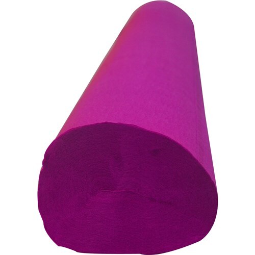 Rainbow Crepe Log 500mm x 25m Hot Pink