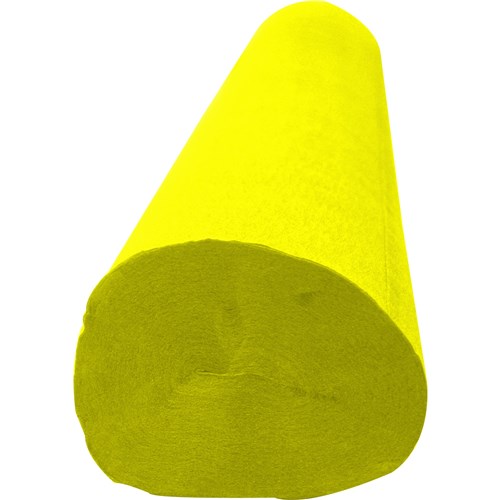 Rainbow Crepe Log 500mm x 25m Yellow