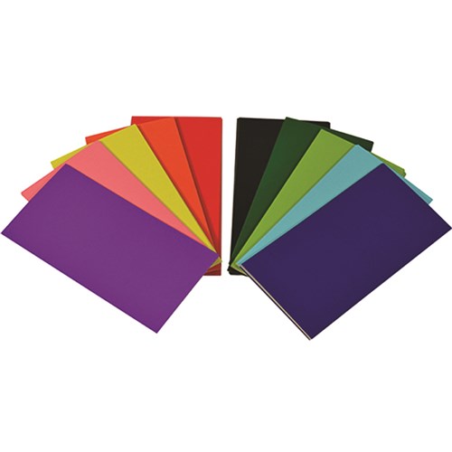 Rainbow Flash Card 203 x 102mm 300gsm Assorted 100 Sheets