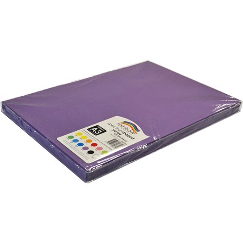 Rainbow Spectrum Board A3 220 gsm Purple 100 Sheets