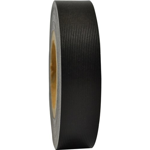 Rainbow Stripping Roll Ribbed 25mm x 30m Black
