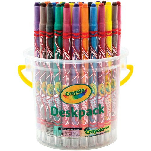 Crayola Twistables Crayons DeskPack Assorted Pack Of 32