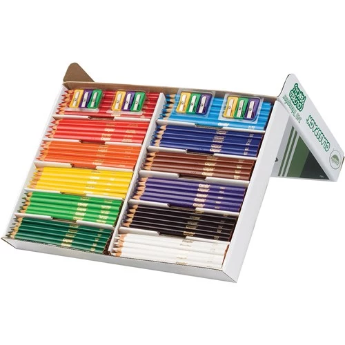 Crayola Triangular Pencils ClassPack  Assorted Pack  of 240