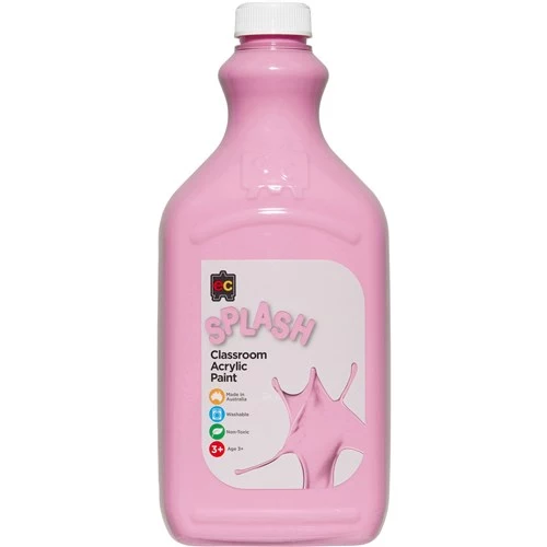 EC Classroom Splash Paint 2 Litres Cupcake Pink
