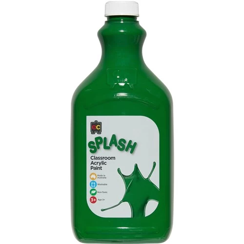 EC Classroom Splash Paint 2 Litres Martian Green