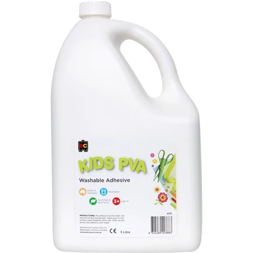 EC Kids Washable PVA Glue 5 Litre