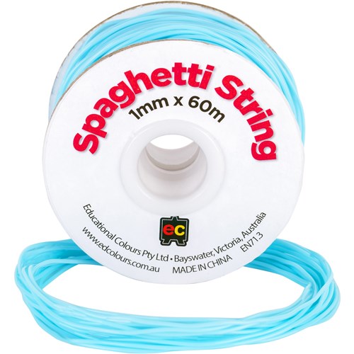 EC Spaghetti String 1mmx60m Pale Blue