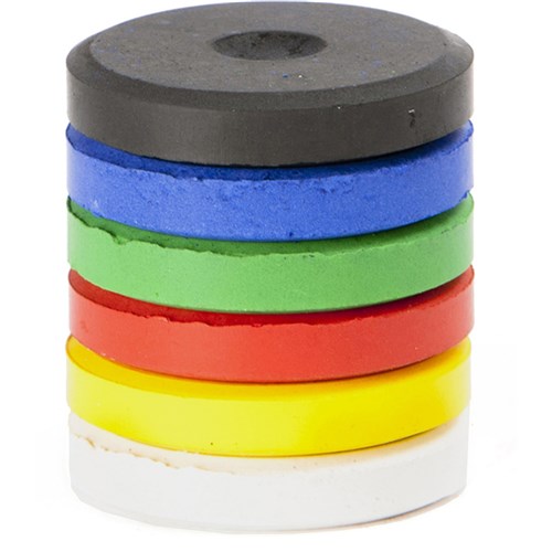 EC Temperablock 06W Set Refill 6 Assorted Colours