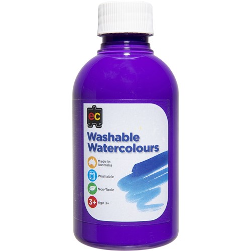 EC Washable Watercolour Paints 250ml Lilac