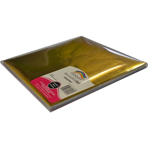 Rainbow Kinder Squares Foil 250mm 85gsm Assorted Pack  Of 100