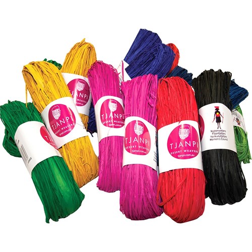 Rainbow Raffia 25gm Assorted Box  Pack  Of 20