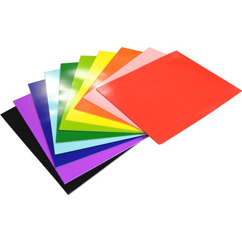 Rainbow Surface Board 510x640mm 300gsm Double Sided Assorted Pack  of 100