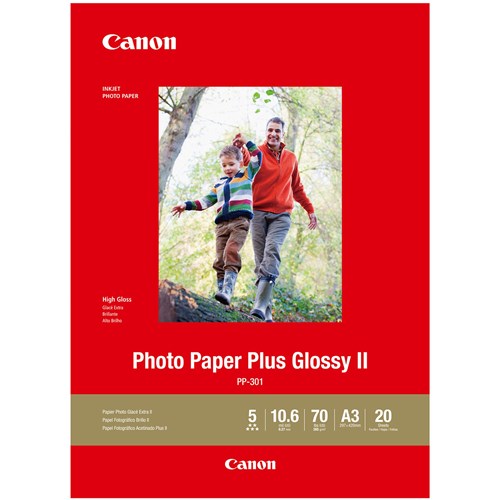Canon PP301 A3 265Gsm Glossy Photo Paper Pack  of 20