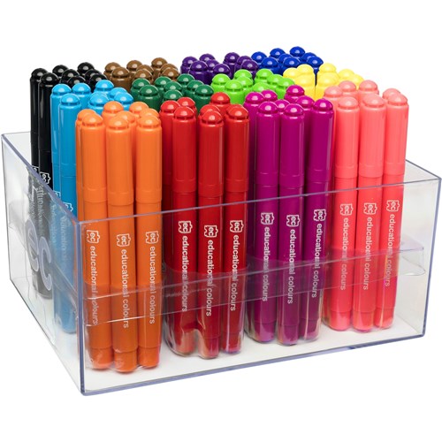 Edvantage Master Mega Marker Broad Tip 5.8mm Assorted Crate of 96