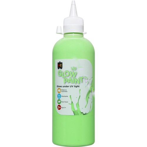 EC UV Glow Paint 500ml Green