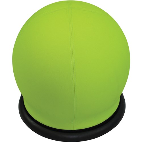 Sylex Swizzle Breakout Ottoman Ball Shape Active Seating Green With Black Base