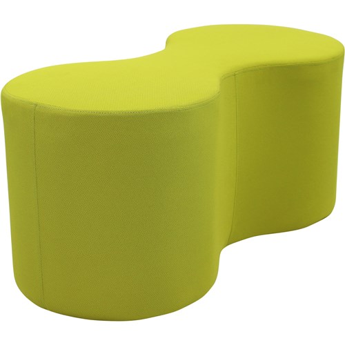 Sylex Lava Lounge Breakout Ottoman Modular Double Shape Green
