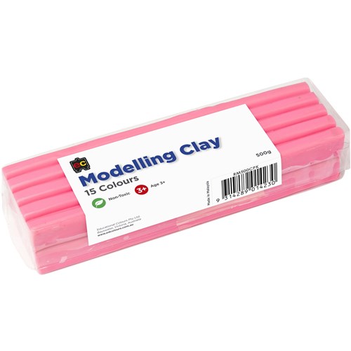 EC Modelling Clay 500gm Pink