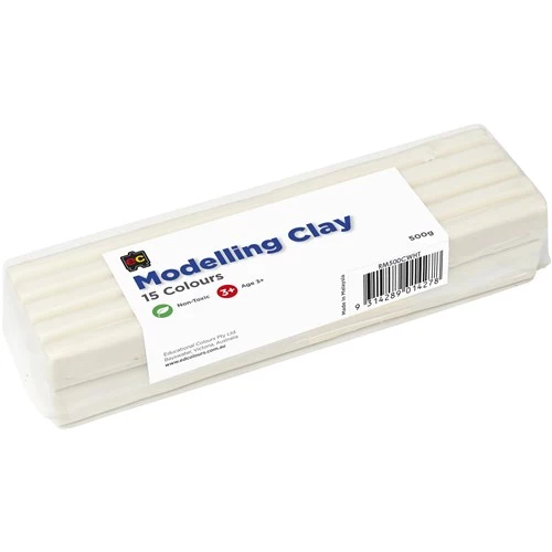EC Modelling Clay 500gm White