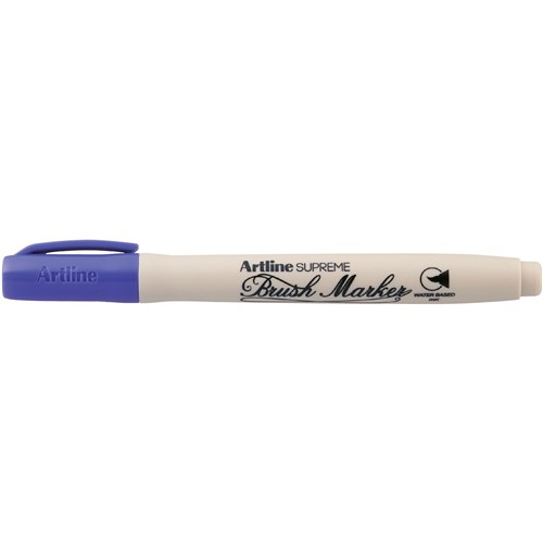 Artline Supreme Brush Markers Purple Box  Of 12