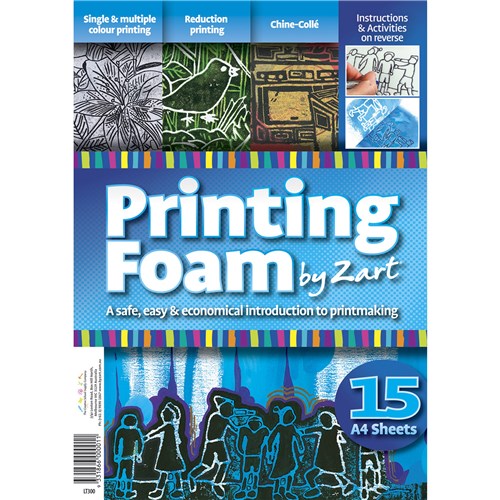 Zart Printing Foam A4 White Pack  of 15