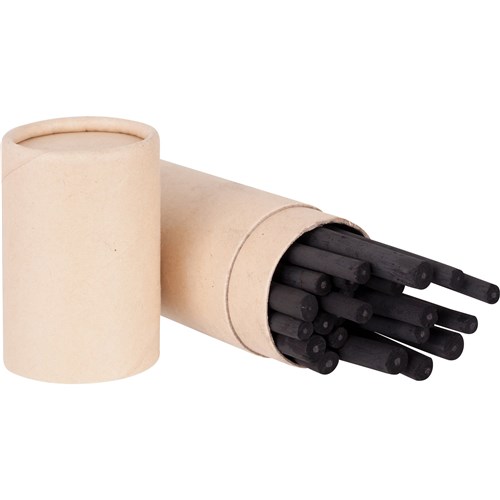 Basics CSSC Charcoal Natural Willow Sticks 5-7mm Black Pack  of 25