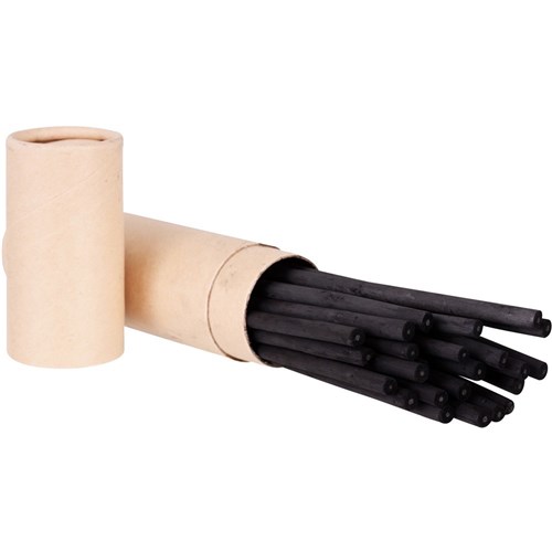 Basics CSSC Charcoal Natural Willow Sticks 4-5mm Black Pack  of 25