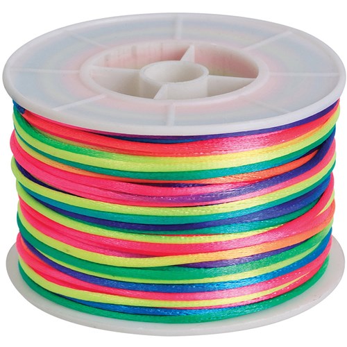 Zart Bracelet Cord  50mx2mm Rainbow