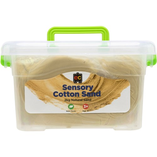 EC Sensory Cotton Sand 5KG Tub Natural
