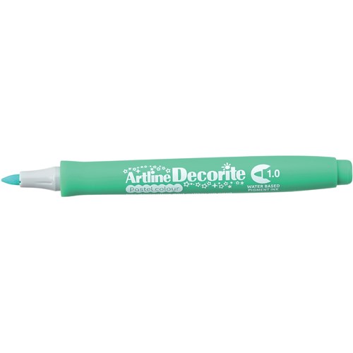 Artline Decorite Pastel Markers Bullet 1.0mm Green Box  Of 12