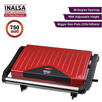 INALSA Sandwich Grill 750W Toast & Co