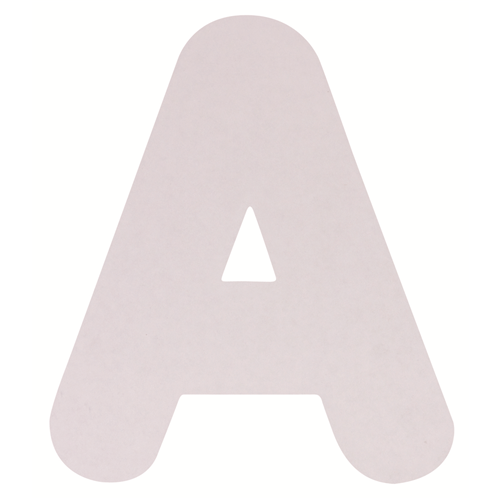 Cardboard Alphabet
