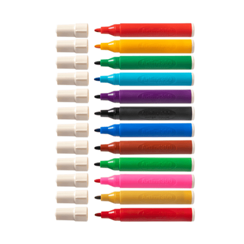 Artline Marker 300 Liquid Crayon Asst Bx12