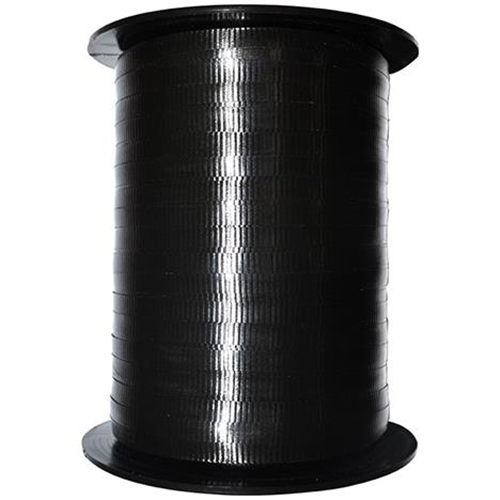 Rainbow Curling Ribbon Black 5mm X 500m