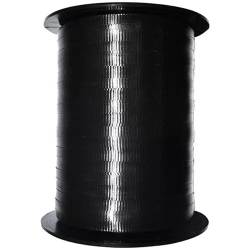 Rainbow Curling Ribbon Black 5mm X 500m