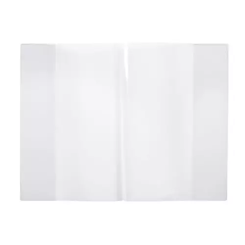 Contact Book Sleeves Slip On 9X7 Clear Pk5