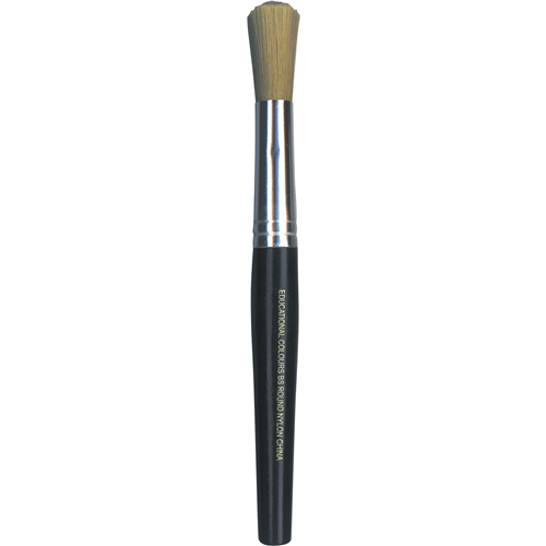 EC Stubby Paint Brush Major Round Nylon Bristles