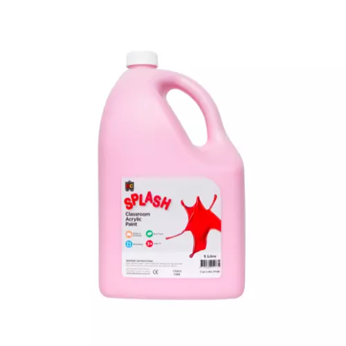 EC Classroom Splash Paint 5 Litres Cupcake Pink