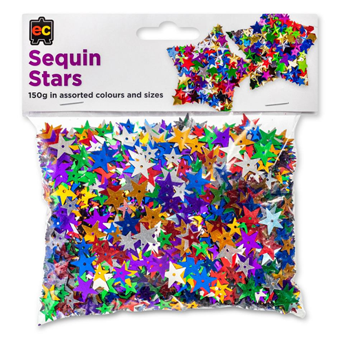 EC Sequins Stars 150g