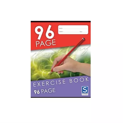 Sovereign Exercise Book 225x175mm 8mm Ruled 96 Page Pk 10