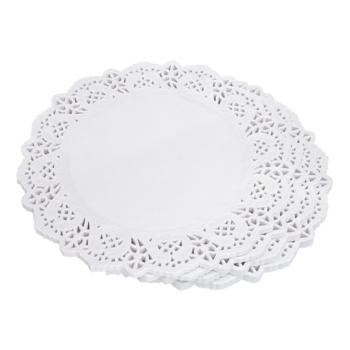 Doyleys Paper Lace Round White 9 Inch 24cm 250 Pack