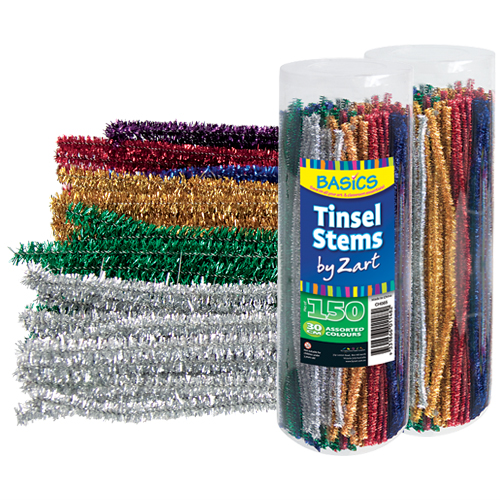 Chenille Steam Tinsel 150 Pack