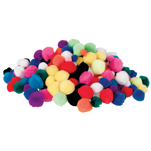 Pom Poms Assorted 300 Pack