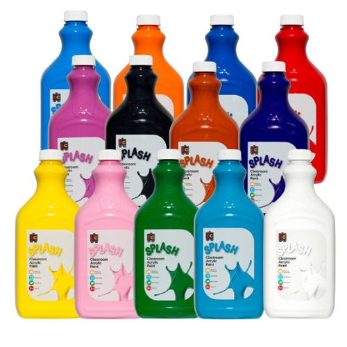 EC Classroom Splash Paint 2 Litre Set 13