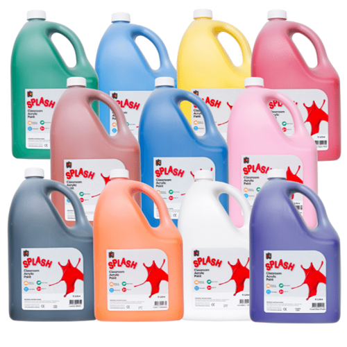EC Classroom Splash Paint 5 Litre Set of 11